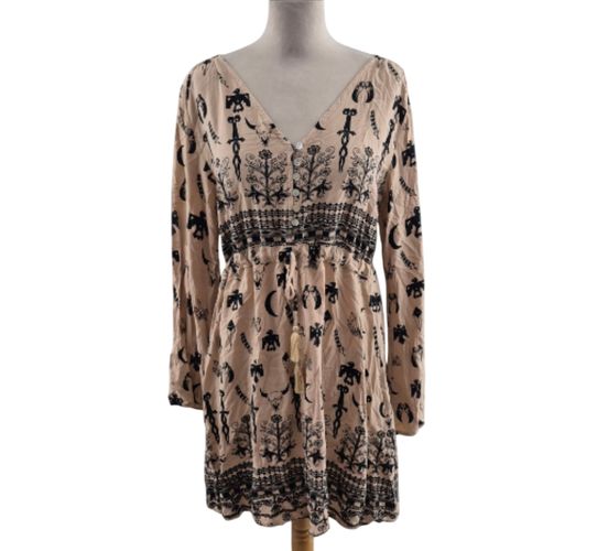 Robe imprime - Taille unique - sand coachella - Modalova