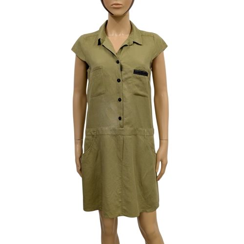 Robe Acot T2 en lin mlang - Label Emmaus - Modalova