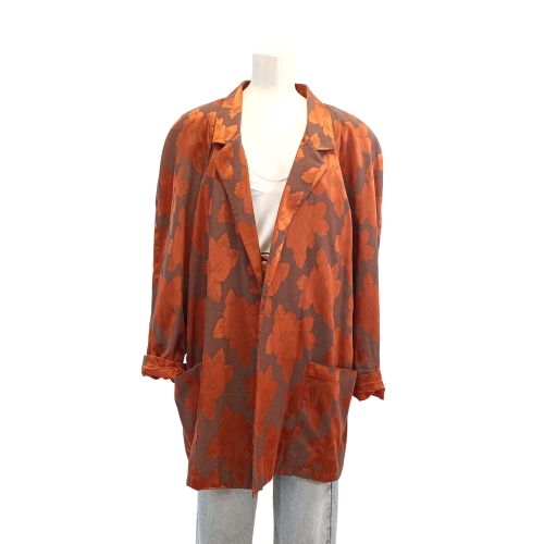 Blazer Haute couture Belge - Vintage  fleurs - 42/44 oversized - charmy couture - Modalova