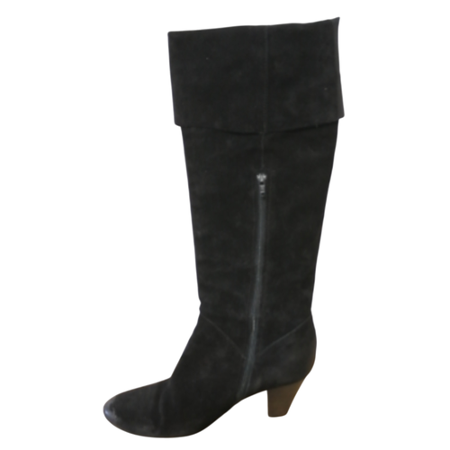 Bottes en daim  talon en 39 - minelli - Modalova