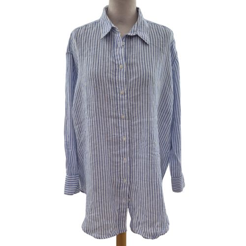 Chemise en lin - H&M - M - h&m - Modalova