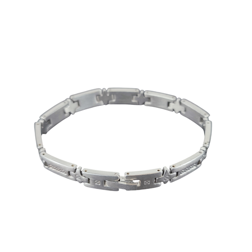 Bracelet en acier pour homme - Label Emmaus - Modalova