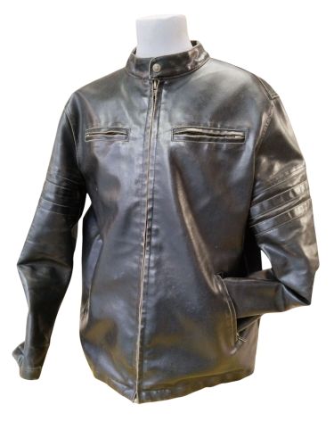 Blouson Cargo en vritable Cuir - cargo - Modalova