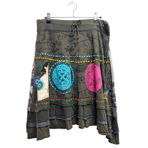 Jupe  motif fleuris - XL - desigual - Modalova