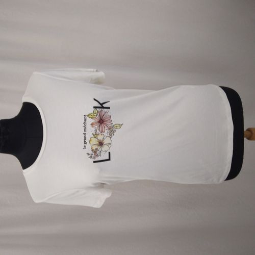 T-shirt manches courtes - Naf Naf - naf naf - Modalova