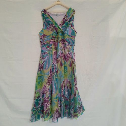 Robe longue sans manches habille chic SERGIO DI FIORI T 50 - Label Emmaus - Modalova