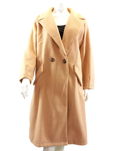 Manteau long beige "Shein" Taille M - shein - Modalova