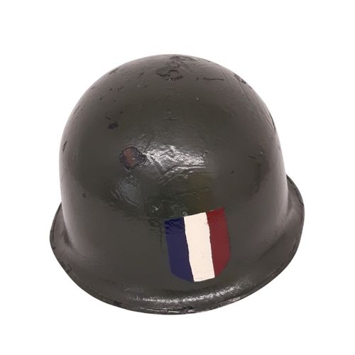 Casque d'infanterie militaire 28cm vintage arme franaise - Label Emmaus - Modalova