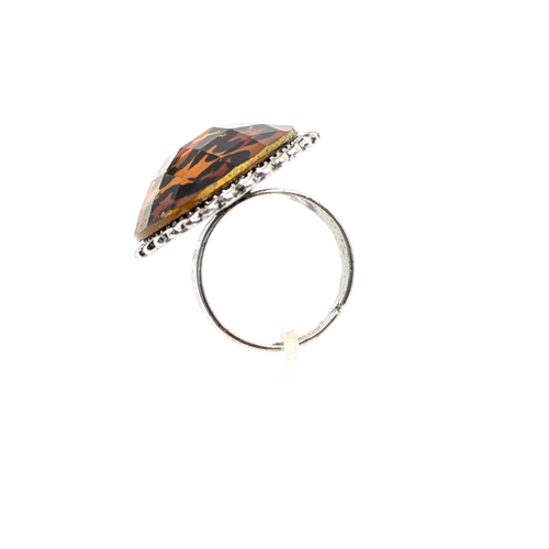 Bague Lopard Rglable - Label Emmaus - Modalova