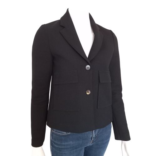 Veste noire courte Maje T: 36 - maje - Modalova