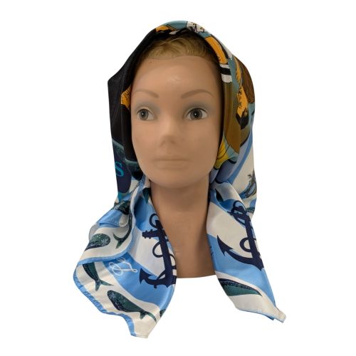 Foulard "Le Carr Marseillais" dans son emballage - Label Emmaus - Modalova