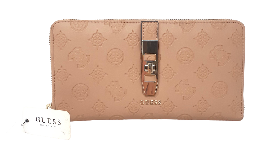 Portefeuille chque femme Guess - guess los angeles - Modalova