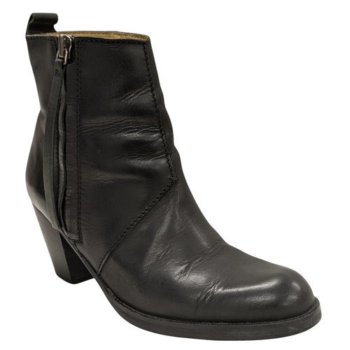 Boots bottines Pistol P 41 en cuir - acne studios - Modalova