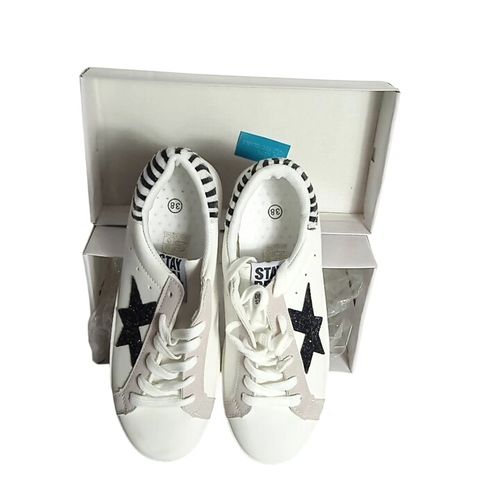 Baskets  lacets avec toile paillettes - Design by sport 1979 - taille 38 - stay real - Modalova