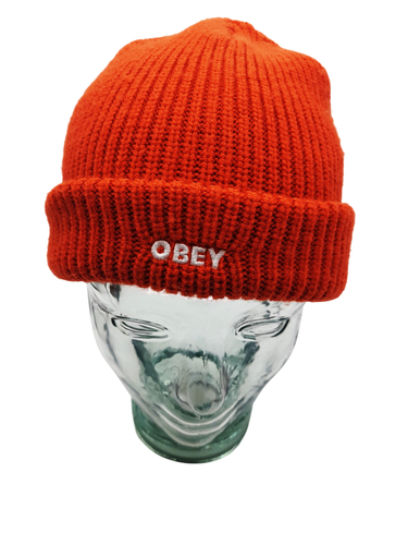 Bonnet OBEY orange - Taille unique - obey - Modalova