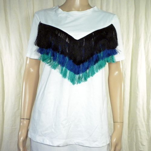 T- Shirt Femme Blanc ZARA Taille S - Zara - Modalova