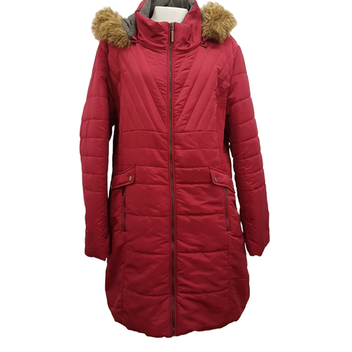 Manteau doudoune framboise - taille 48 - grain de malice - Modalova