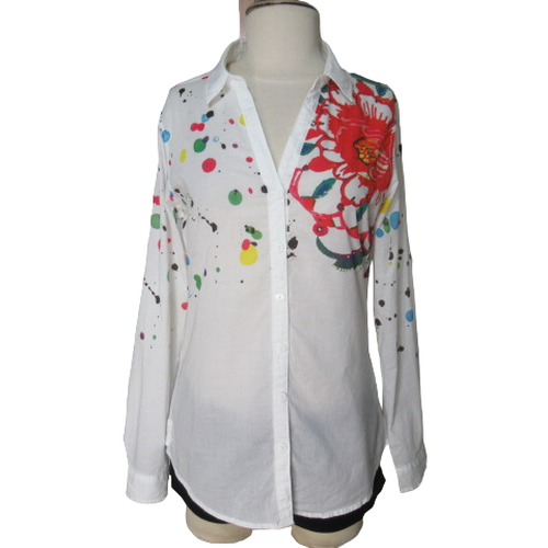 HF133 - Chemise effet peinture - Taille S - desigual - Modalova