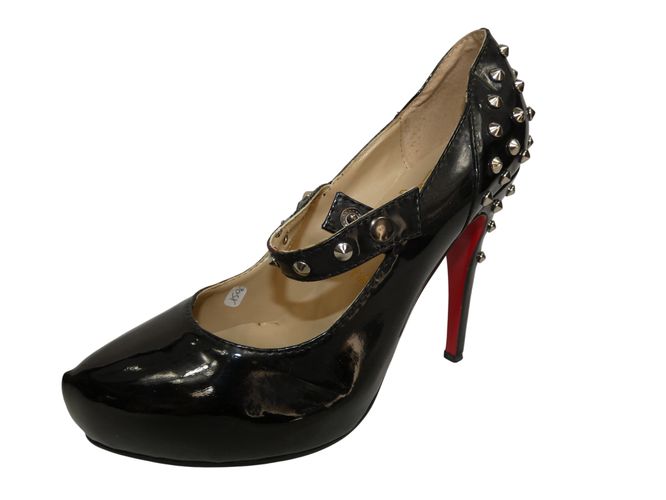 Escarpins en cuir verni de marque Paris T. 38 - christian louboutin - Modalova