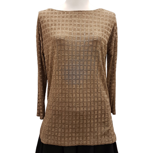 Top tunique bronze - taille S - zara - Modalova