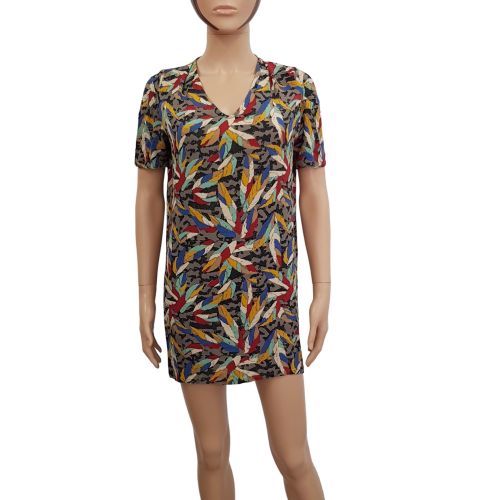 Robe tunique T S imprim - american vintage - Modalova