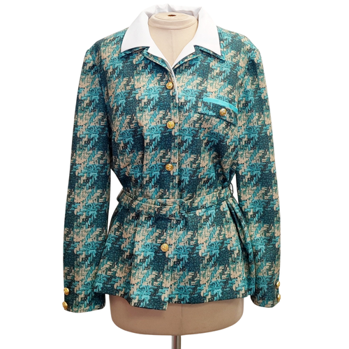 Veste  motif - M - vintage - Modalova