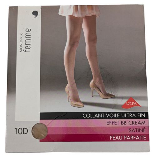 Collant neuf T 1 en voile beige clair - monoprix - Modalova