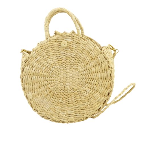 Sac  main rond / Sac bandoulire - Fibres naturelles tresses - Label Emmaus - Modalova