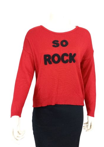 Pull fin rouge "cache cache" T0 - cache-cache - Modalova