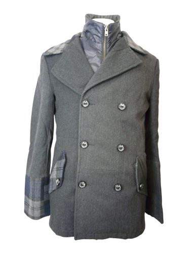 M163 - Manteau en laine mlang - -Taille 52 - desigual - Modalova