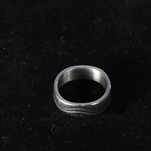 Bague homme en acier - Label Emmaus - Modalova
