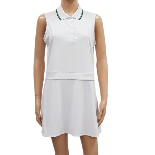 Robe T L blanches style rétro - monoprix tennis - Modalova