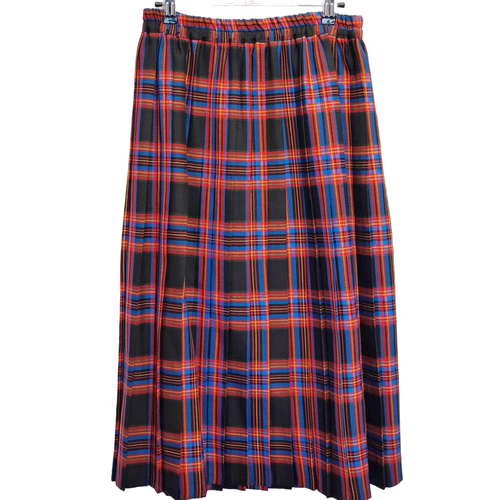 VINTAGE LOVER - Jupe longue imprims tartan - 36 - Label Emmaus - Modalova