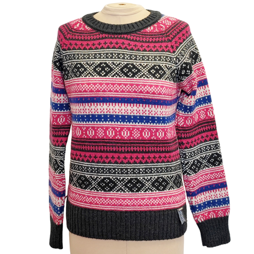 Pull jacquard rtro - M - superdry - Modalova