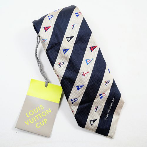 Cravate Louis Vuitton Cup - 100% soie - louis vuitton paris - Modalova