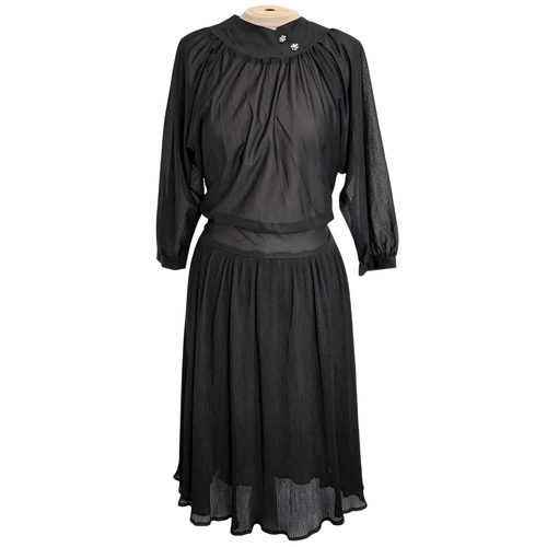 Robe longue - 40 - vintage - Modalova