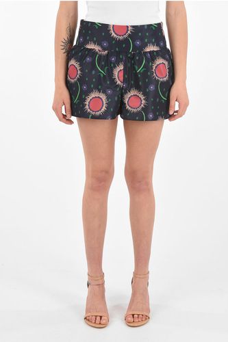 Back Zipped Printed Flared Shorts size 40 - Red Valentino - Modalova