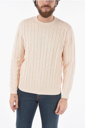 Cable Knit Crew-neck Sweater size Xs - Altea - Modalova
