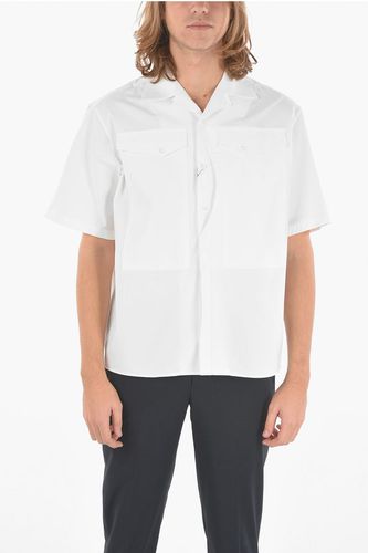 Compact Poplin Cotton BOWLING Short-sleeve Shirt size L - Neil Barrett - Modalova