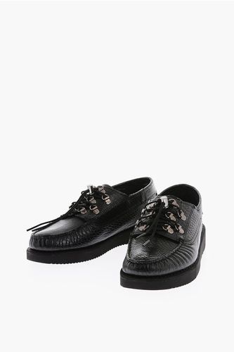 Crocodile effect leather loafers with drawstring fastening size 40 - Sebago - Modalova
