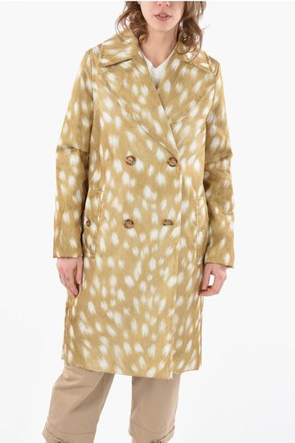 Double-breasted Padded Coat with Deer Print size Xs - Burberry - Modalova