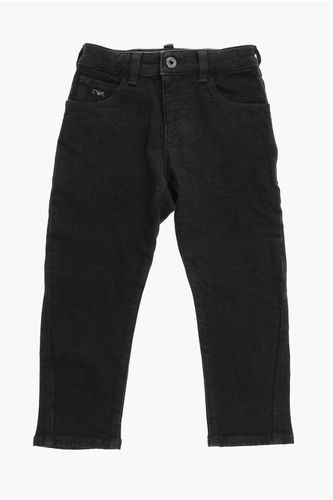 EMPORIO Dark Wash Jeans With Silver Details size 10 Y - Armani Junior - Modalova