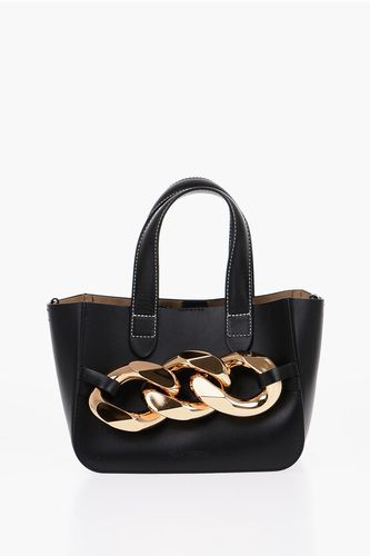 Leather MINI CHAIN Tote Bag with Adjustable Shoulder Strap size Unica - J.W.Anderson - Modalova