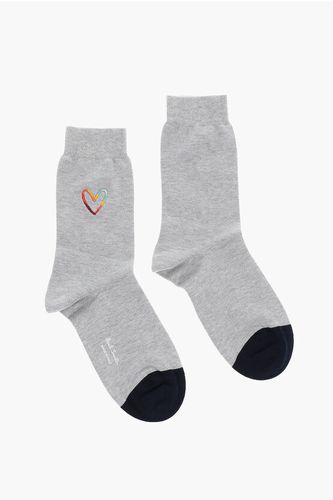 Long Socks with Embroidered Heart Detailing size Unica - Paul Smith - Modalova