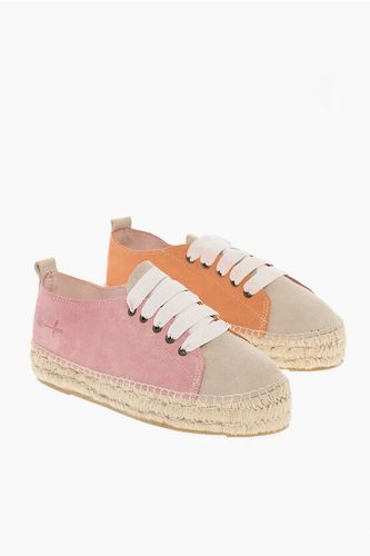 Suede Leather Low-Top Sneakers Espadrillas Soles size 36 - Manebi - Modalova