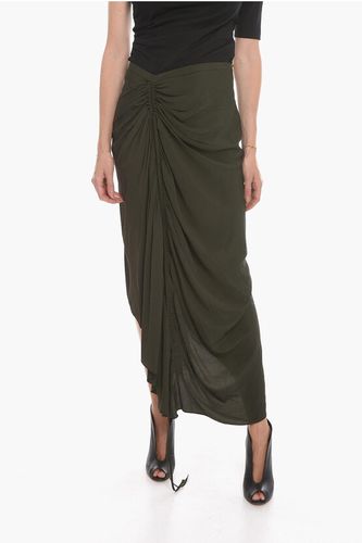 Silk Blend Asymmetric Skirt with Drawstring size 38 - N.21 - Modalova
