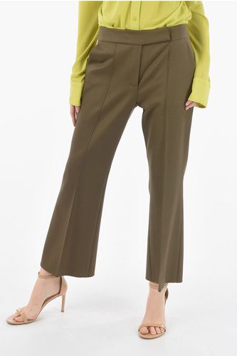 Silk Single Pleated Cropped Pants size 42 - Mila Schön - Modalova