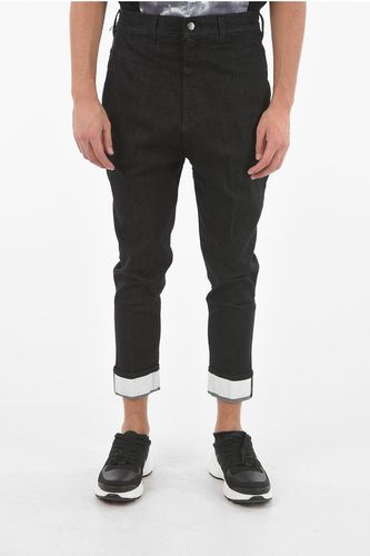 THE GODFATHER OF DENIM Low-Crotch Baggy Jeans with Contrasti size 29 - Neil Barrett - Modalova
