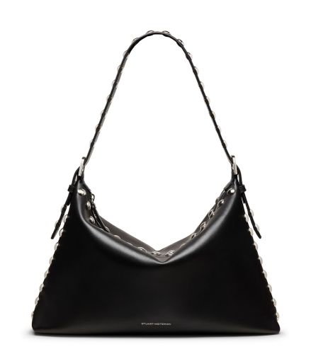 STUART STUD SHOULDER BAG, SACS, , CUIR DE VEAU LISSE - Stuart Weitzman - Modalova