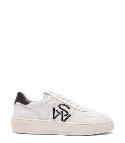 SW COURTSIDE LOGO SNEAKER, Last chance, , CUIR DE VEAU LISSE - Stuart Weitzman - Modalova